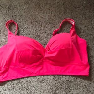 Hot pink torrid swim top